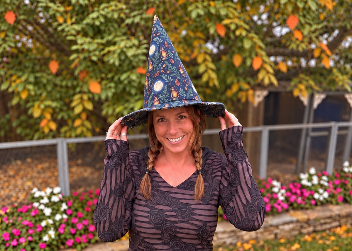 Whimsical Witch Hat Pattern